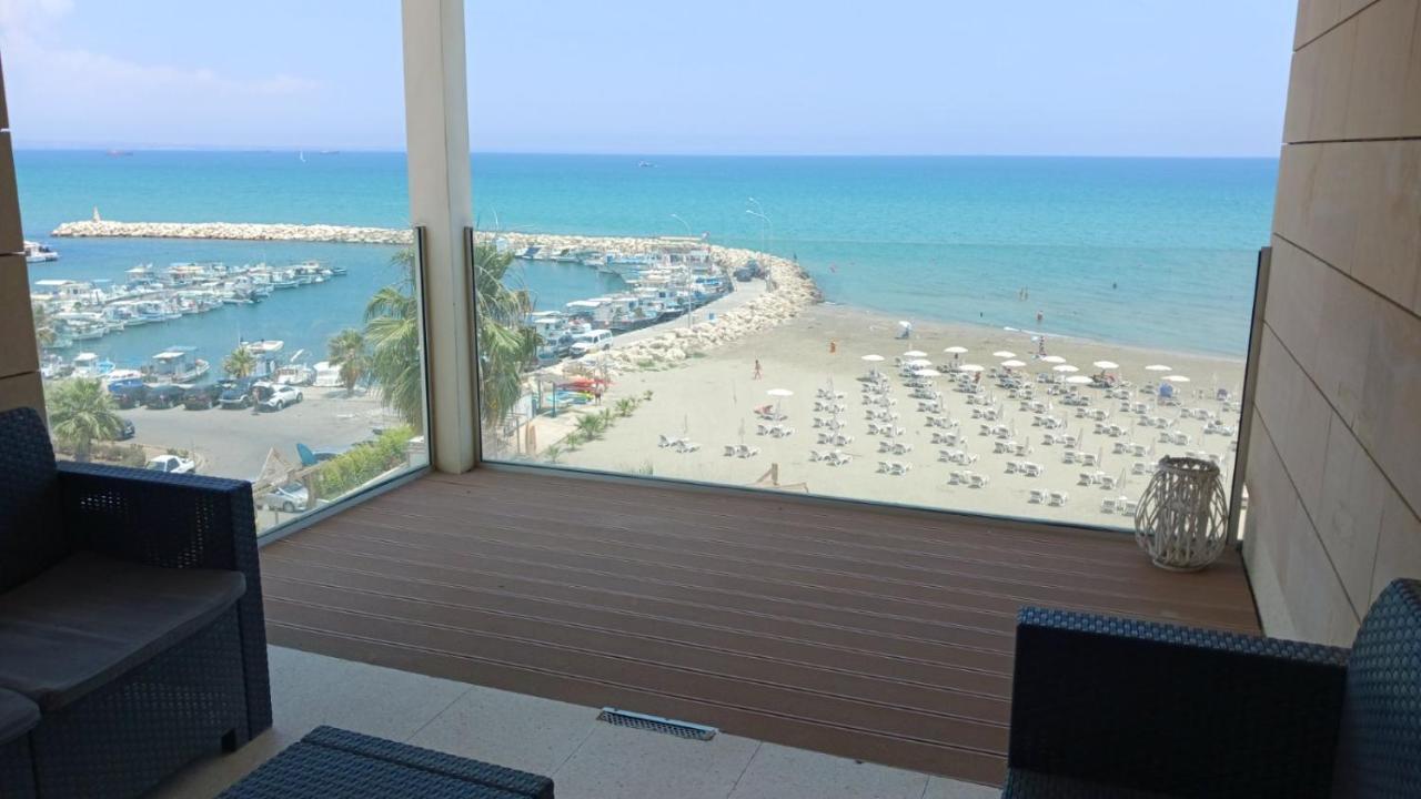 Lazuli Sea View Beachfront Ap 254 Apartment Larnaca Exterior photo