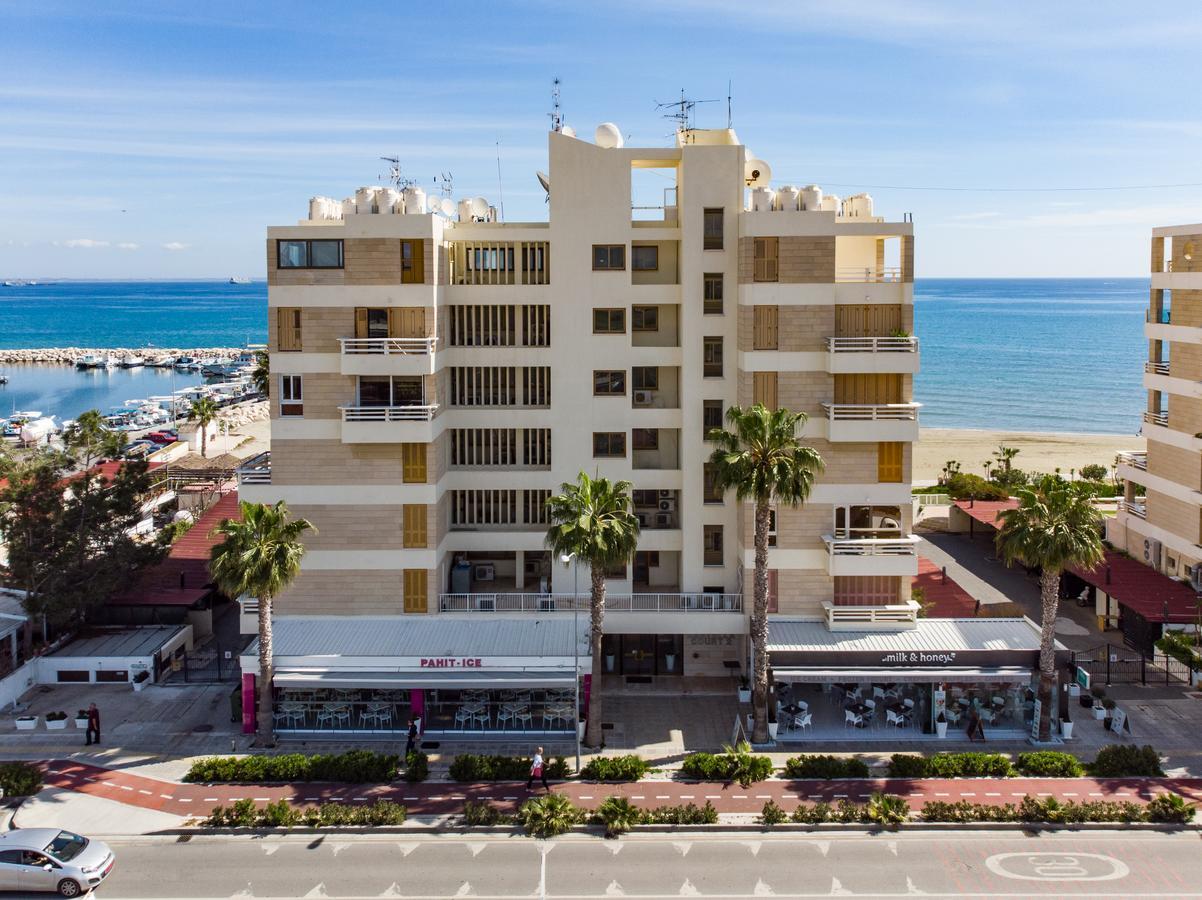 Lazuli Sea View Beachfront Ap 254 Apartment Larnaca Exterior photo